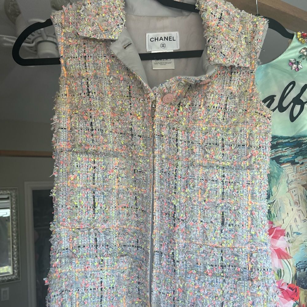 - Chanel Tweed Dress